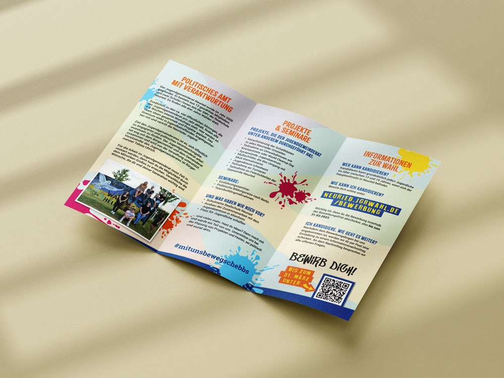 Printwerbung, Flyer, Logo